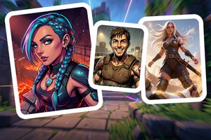 Erschaffe deinen Game-Helden